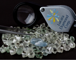 Lucara-Diamond-Corp-rough-diamonds-blue