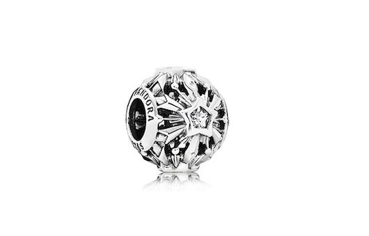 Pandora Disney «Холодное Сердце» Снежинка, шарм с кубическим цирконием, 70$